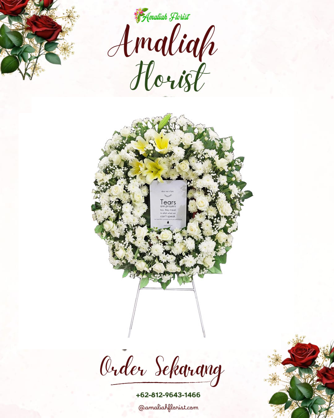 Krans Bunga Duka Citeureup